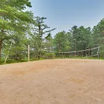 Spacious Pocono Cabin Games, Hot Tub, Lake Access
